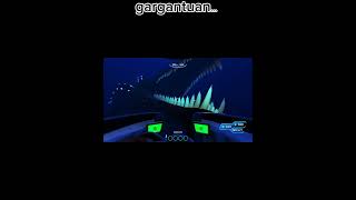 Gargantuan leviathan Subnautica subnautica edit [upl. by Ahtaela]