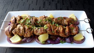 Tandoori Lamb  How to Make Grilled TandooriStyle Lamb Skewers [upl. by Oemor]