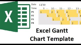 Gantt Chart for Hours amp Minutes in Excel [upl. by Anires]