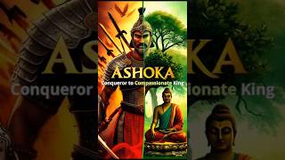 Ashoka From Conqueror to Compassionate Kingfacts history fyp [upl. by Rats]