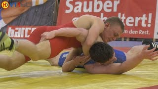 Ringen int BrandenburgCup 2017 Kadetten Freistil  76kg 18 Finale [upl. by Eimia633]