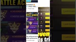 free fire achievement 🥳 points tamil 😚tricks 🤯achievement achievements point tamil tricks [upl. by Gord]