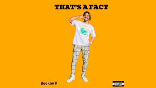 Beekay B  THATS A FACT Official Lyrical Video [upl. by Anaujd]