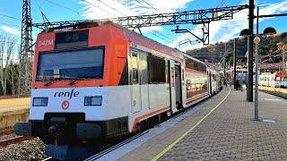 RENFE serie 450 en Cercedilla  C8 Cercanías Madrid [upl. by Criswell]