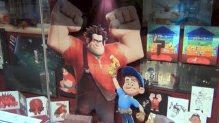 WreckIt Ralph production gallery at Disneys Hollywood Studios  artwork drawings [upl. by Caputo106]