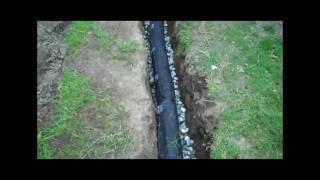 How To Install A Drainage Pipe [upl. by Malvin]