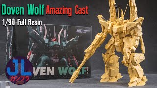 190 Doven Wolf by Amazing Cast Full Resin Kit Unboxing amp Review [upl. by Epolenep]