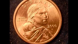 2000P Cheerios Sacagawea Gold Dollar Coins Are Worth 5000 [upl. by Anayrb]