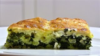 BörekBörek mit Schafskäse und SpinatTürkisches Börek Rezept mit Spinat [upl. by Schuyler984]