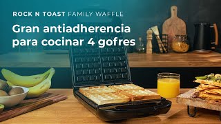 Sandwicheras Rockn Toast GrillWaffle Family [upl. by Lamrej92]