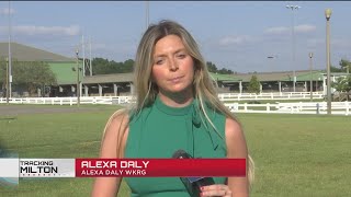 Escambia County Equestrian Center opens to hurricane Milton evacuees [upl. by Haya]