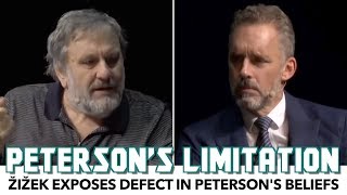 Zizek Exposes Defect In Jordan Petersons Beliefs [upl. by Llekcor]