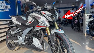 2024 Bajaj Pulsar N160 New White Colour with Slipper Assist Clutch ⚙️ UPDATE Model Full ReviewampPrice [upl. by Chil]