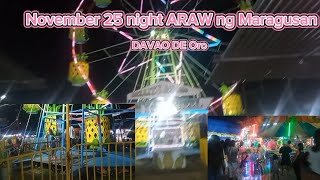 NOVEMBER 25 NIGHT 47th ARAW NG MARAGUSAN DAVAO DE ORO [upl. by Clemmie]