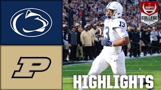 Penn State Nittany Lions vs Purdue Boilermakers  Full Game Highlights  ESPN College Football [upl. by Ciprian]