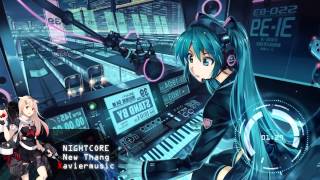 Nightcore  New Thang Lyrics [upl. by Husch]