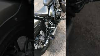 Vance amp Hines exhaust Honda Rebel 500 [upl. by Aihseuqal]