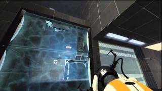 Portal 2 Coop Walkthrough Part 5  Mass And Velocity [upl. by Noemad674]