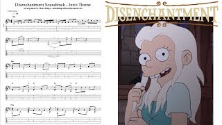 Disenchantment Intro Theme Soundtrack Guitar Fingerstyle Arrangement  FREE [upl. by Ping515]