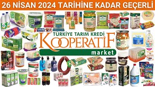 TARIM KREDİ KOOPERATİF MARKET  GIDA TEMİZLİK  26 NİSAN 2024E KADAR  TARIM KREDİ AKTÜEL İNDİRİM [upl. by Liagibba]