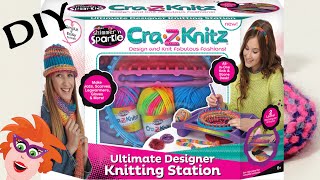 CraZKnitz breiring en breiraam  breien voor beginners CraZArt [upl. by Diarmid]