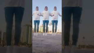 Corniche Walking and dance routine exercise highlights [upl. by Pulcheria]