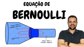 Equação de Bernoulli  Teoria exemplos e resolução de exercício [upl. by Latisha]