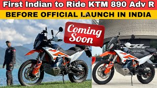 EP15 KTM gave me 890 Adventure R to ride before its official launch in India  KTM 890 Adv R [upl. by Ecidnak]