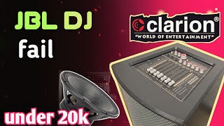 CLARION DJ JM26030  HEAVY DJ BOX FOR HOME 🏠  assamdj123 trending viral [upl. by Eralc]