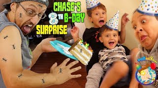 CHASE Turns 8 HAPPY BIRTHDAY ANTS FV Family Vlog [upl. by Enaz490]