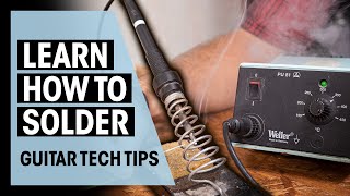 How to Solder Guitar Electronics  Guitar Tech Tips  Ep 20  Thomann [upl. by Lars655]