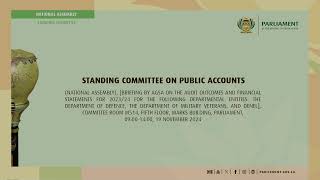 Joint Standing Committee on the Financial Management of Parliament 19 November 2024 [upl. by Ruffi919]