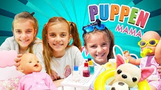 Puppen Mama 3 Folgen am StückLehrreiches Video für Kinder auf Deutsch Spielspaß mit Ayça [upl. by Seroled]