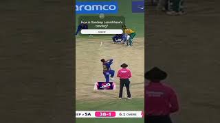 how is Sandeep lamichhane bowlingshortvairalvideo cricket everyone t20worldcup2024 [upl. by Annoit983]