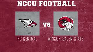 NCCU Football Weekend Kickoff Show WinstonSalem State Sept 10 2022 [upl. by Ytirahc]