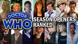 Doctor Who season premieres RANKED [upl. by Neelrac786]