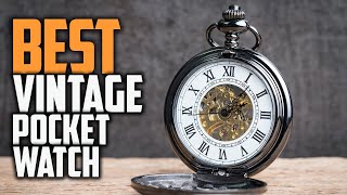 Top 5 Best Vintage Pocket Watch Review 2023  Original Men’s Vintage Mechanical Pocket Watch [upl. by Roi]