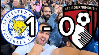 BUONANOTTE GIVES LEICESTER CITY THEIR FIRST PL WIN  LCFC 10 Bournemouth  Full Atmosphere Vlog [upl. by Gabriela]