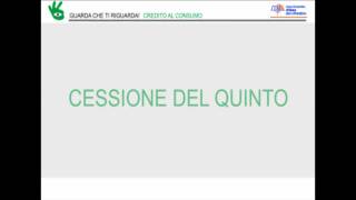 CESSIONE DEL QUINTO [upl. by Nady]