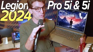 2024 Lenovo Legion Pro 5i amp New Legion 5i at CES [upl. by Fredericka30]