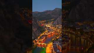 The city of Amasya located in northern Turkey 140 km from the Black Sea is located in the valley [upl. by Oesile]