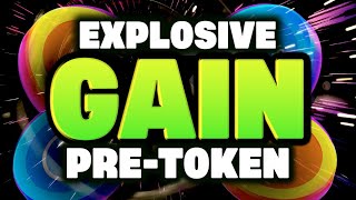 BIG GAIN PreToken Crypto Opportunity by CoinEx [upl. by Tabbie]