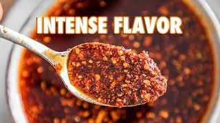 How To Make Proper Chili Oil Chinese Style [upl. by Airla667]