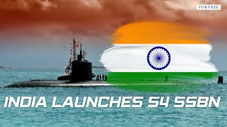 India Launches S4 SSBN with a Range of 3500 Kilometers [upl. by Cychosz386]