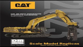 2023 Diecast Masters Caterpillar Scale Model Collection Preview amp Overview [upl. by Elynad]