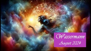 🔮✨♒Wassermann August 2024  Wiedergeburt in die Seelenverbindung ♒✨🔮 tarotgratis wassermann [upl. by Lama]