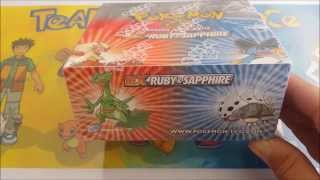 Display Pokémon ex Ruby amp Sapphire Pt1 Pour les rosiers 1 sécateur [upl. by Lang]