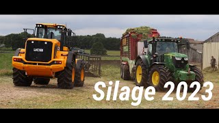 Silage 2023  Whitelaw Agriculture  4K [upl. by Akinal627]