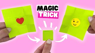 FUN origami MAGIC TRICK DIY paper trick [upl. by Edmead]