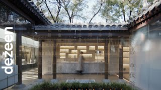 Dezeen Awards China Interiors project of the year quotpreserves built historyquot [upl. by Glialentn722]